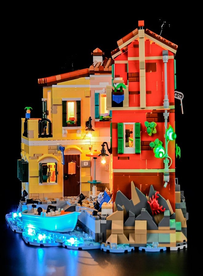 YEABRICKS LED Light for Lego-21359 Ideas Italian Riviera Building Blocks Model (Building Set NOT Included) - Image 3
